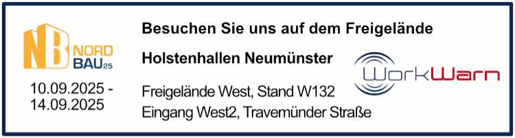 NordBau-Neumünster mit H3M und WorkWarn NordBau-Neumünster mit H3M und WorkWarn