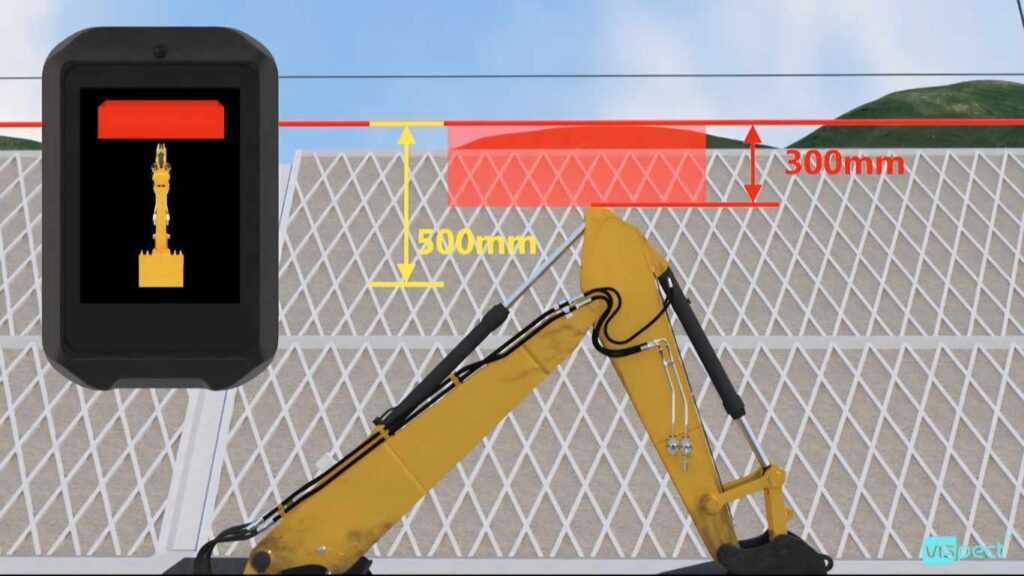 Abstandswarner mit Kabelerkennung Nahbereich