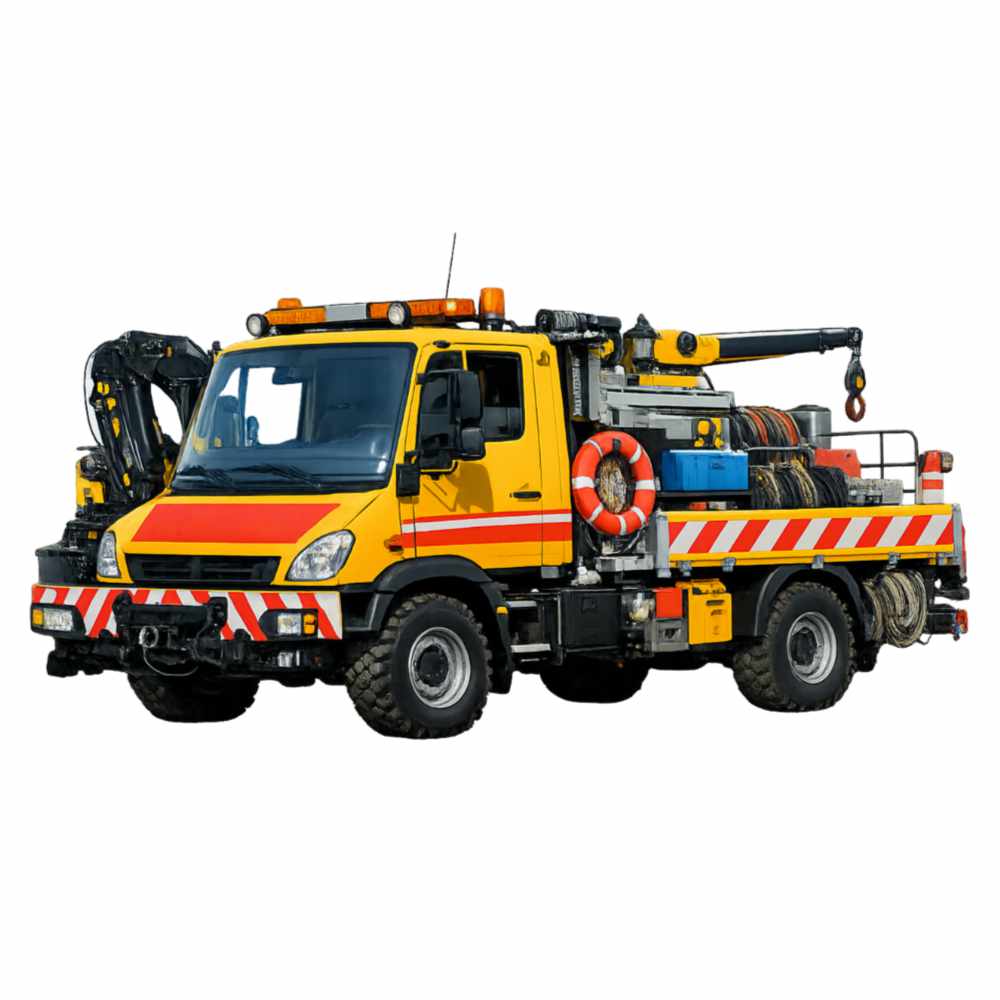 WorkWarn Service- und Wartungsfahrzeuge KI-Personenerkennung Hafen